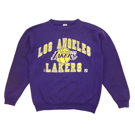 la lakers sweatshirt|vintage lakers sweatshirt.